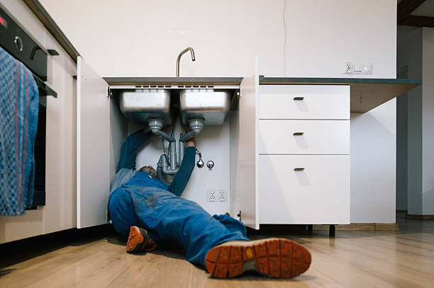 Professional Drain Cleaning technician working in Fairview, UT
